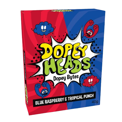 Dopey Bytes - Blue Raspberry & Tropical Punch 40g (1.41oz)
