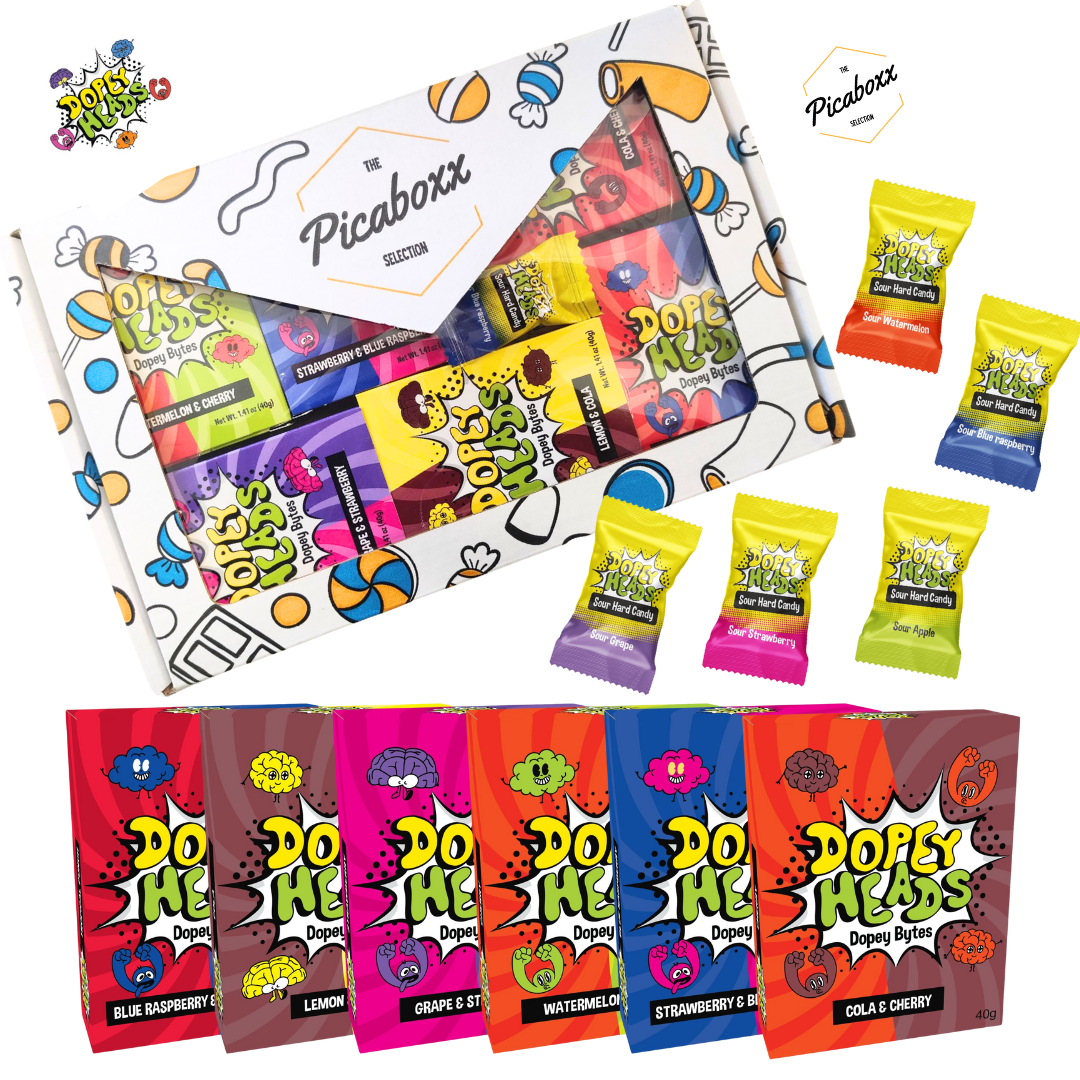 Dopey Heads | Dopey Bytes Hard Candy | Picaboxx Sweets Gift Hamper