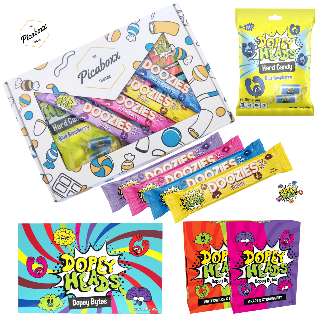 Dopey Heads | Picaboxx Assorted Sweets Hamper | Hard & Chewy Candy