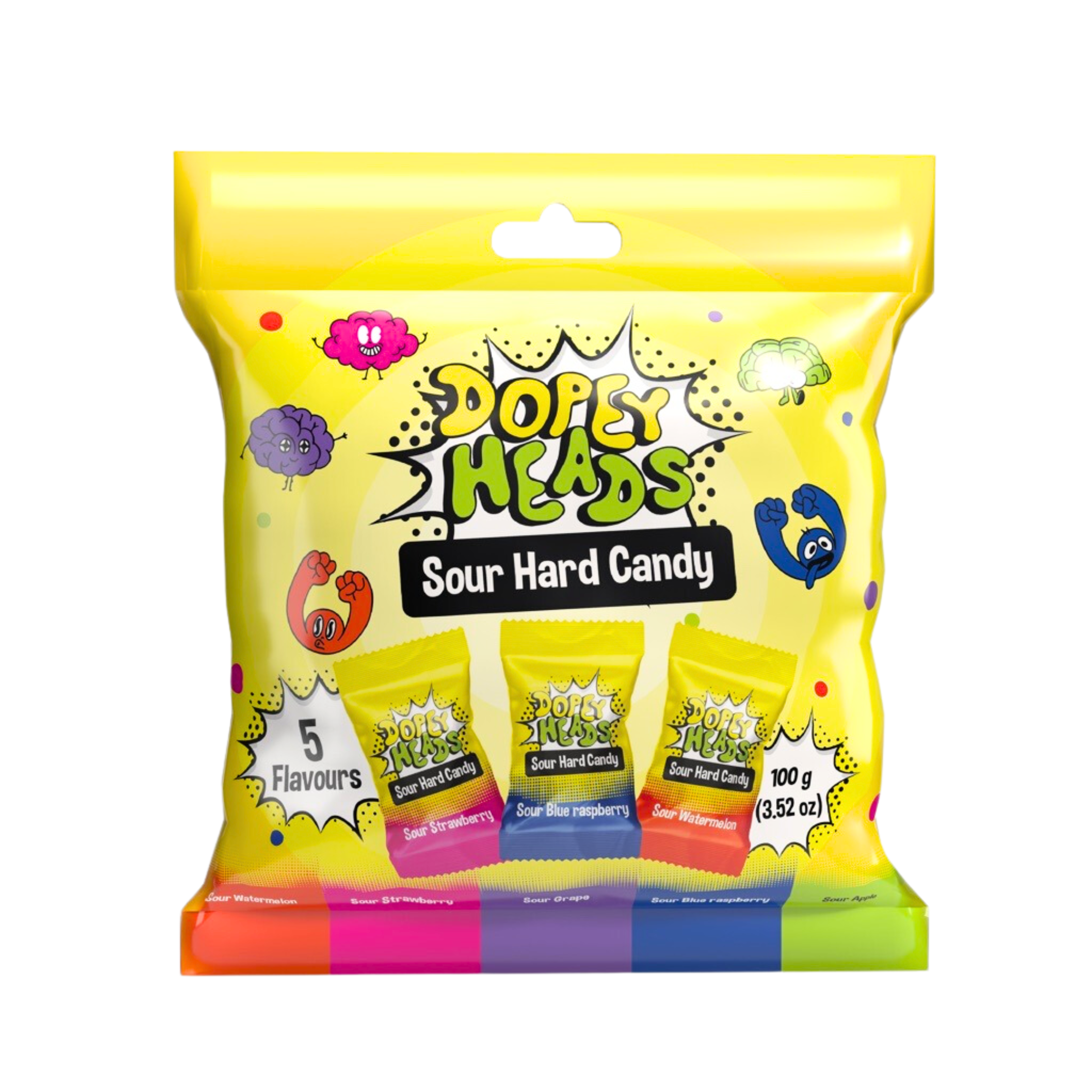 Hard Candy Sour Assorted 100g (3.52oz)